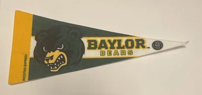 NCAA Baylor Bears Mini Pennant 4”x9" Wall Decor Flag Banner College Lot#55 - Image 1 of 4