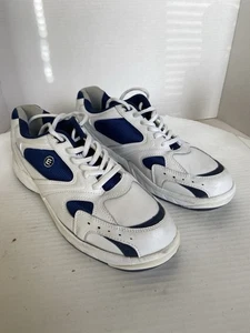 ETONIC Bowlingschuhe weiß & blau perfekte Slide Herren Größe US 9,5 M TOP. - Bild 1 von 15