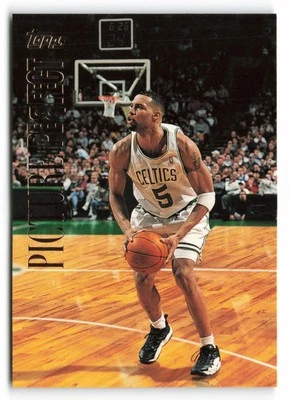 1999-00 Topps #PIC6 Ron Mercer Picture Perfect Boston Celtics - Image 1 of 2
