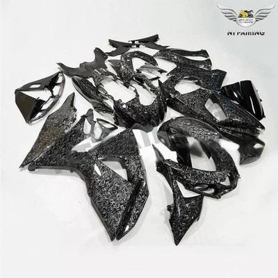 CV Black Forged Carbon Like Fairing for Suzuki 2009-2016 GSXR 1000 K9 12 13 14 - Image 1 of 3