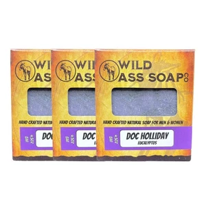 Tallow Bar Soap | Doc Holliday Scent | Pack of 3 | 4.5 oz | Palm Oil & Paraben F - Picture 1 of 9