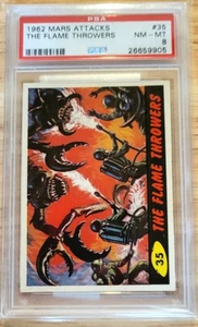 1962 Mars Attacks #35, The Flame Throwers, PSA 8 NM-MT, Possible 8.5?? - Picture 1 of 2