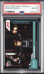 2024 Topps Now Formula 1 #73 George Russell PSA 10 - Bild 1 von 2