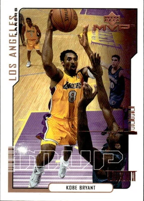 2000 UPPER DECK MVP KOBE BRYANT 77 MINT BASKETBALL LOS ANGELES LAKERS - Image 1 of 2