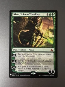 NISSA, VOICE OF ZENDIKAR Mystery Booster NM Near Mint Magic The Gathering MTG - Picture 1 of 1