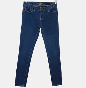 LUCKY BRAND Zoe Jegging sz 10 Girls Youth Denim stretch Blue Jeans Skinny Slim - Picture 1 of 9