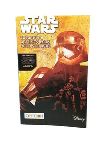 Libro de actividades y colorear cubierta de Darth Vader Star Wars 2015 con pegatinas - Imagen 1 de 4