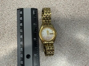 ORIENT CRYSTAL 21 JEWELS YELLOW GOLD Free Shipping - Picture 1 of 7