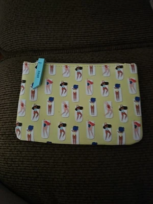  Ipsy Glam Makeup Bag, Yellow  Colorful ONLY - Image 1 of 3