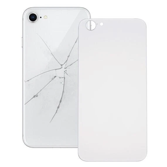 Cover posteriore in vetro per batteria iPhone 8 argento - Immagine 1 di 1