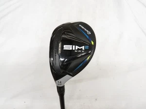 Used LH TaylorMade SIM 2 Max 22* 4 Hybrid 4h - Ventus 6R Regular (R) flex SIM2 - Picture 1 of 9