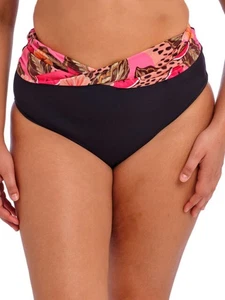 Elomi Cabana Nights Full Bikini Brief High Waisted Swim Bottoms Plus Size - Picture 1 of 6