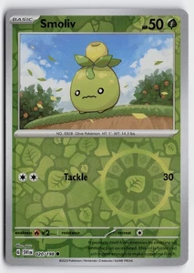 Pokemon Smoliv 020/198 Reverse Holo Common SV01: Scarlet & Violet Base Set NM - Picture 1 of 2