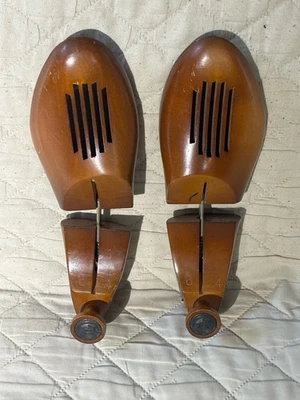 Molde de árbol de zapatos de madera Florsheim Lasts de colección forma de camilla inserto tamaño desconocido Foto 1 de 3