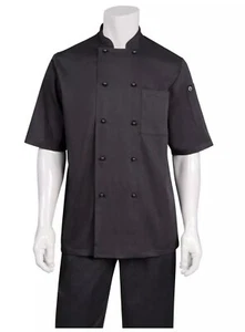 Chef Works Canberra Basic Jacket CBBS XS S XL Short Sleeve - Picture 1 of 1