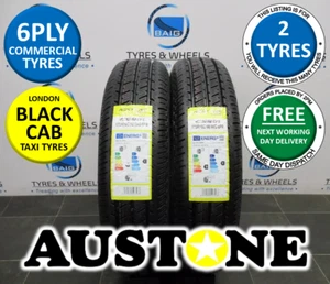 X2 175 16C 175R16C 175 80 16 98/96Q 6PLY AUSTONE BLACK CAB TAXI NEW TYRES (PAIR) - Picture 1 of 8