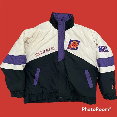 Pro Player Vintage 90s Phoenix Suns Puffer Jacket XL Cover