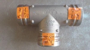 Viega ProPress 91372 Bronze XL Tee, 2-1/2" - Picture 1 of 3