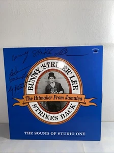 Bunny Striker Lee Strikes Back Vinyl Lp Signed - Picture 1 of 7