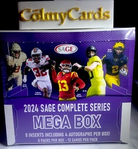 2024 Sage Mega Box Complete Series Caleb Williams AUTOS Rookies Jayden Daniels - Picture 1 of 3