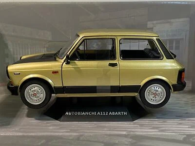 Autobianchi A112 Abarth Bronze 1990 1:18 Scale Solido 1803804 - Image 1 of 4