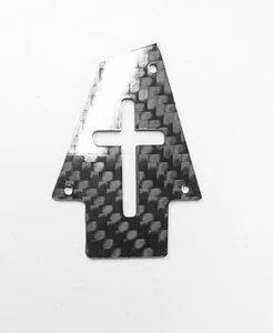 CARBON FIBER 100% replacement TRUSS COVER CROSS fits IBANEZ RG 550 JEM - Picture 1 of 6