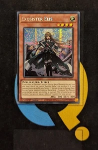 MP23-EN252 Exosister Elis Secreto Prismático Raro 1ª Edición YuGiOh - Imagen 1 de 2