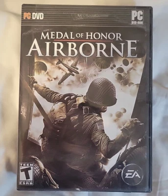 Medal of Honor: Airborne PC Game 2007 DVD Manual Completo EA Games Moha Foto 1 de 3