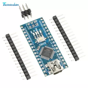 5PCS Nano V3.0 Mini USB ATmega328P-AU CH340 5V Board USB For Arduino USA - Picture 1 of 11