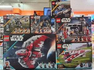 LEGO STAR WARS Lot of 6 Building Sets Lots of Minifigs NIB GREAT VALUE - Picture 1 of 7