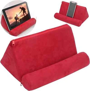 Pillow Lap Stand Soft Phone Cushion Laptop For Phone IPad Holder Multi-Angle - Afbeelding 1 van 24