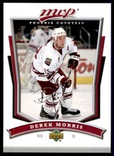 2007-08 Upper Deck MVP Derek Morris Phoenix Coyotes #88