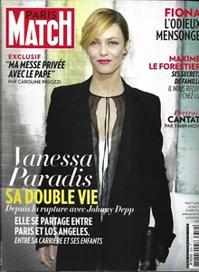 PARIS MATCH n°3359 03/10/2013 Vanessa Paradis_Cantat_Le Forestier_Pape François - Imagen 1 de 1
