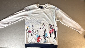 Vilbrequin x Massimo Vitali Ski Men's Cotton Sweatshirt Ltd Ed 031/299 Size M - Picture 1 of 7