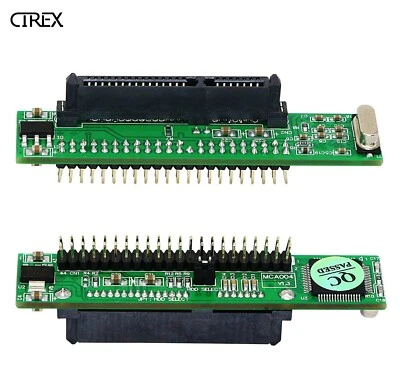 2.5" 44Pin IDE HDD Drive Male To 7+15Pin Female SATA Adapter Converter Card - Image 1 of 4