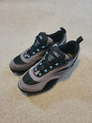 Zapatos de ciclismo Lake para mujer talla US 10,5-11 EUR 43 gris negro suela Vibram Foto 1 de 4