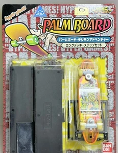 Digimon Fingerboard Long Deck and step set BANDAI 1999 made in Japan new in box - Picture 1 of 10