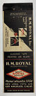 ￼Matchbook cover ￼ Royal products Los Angeles California