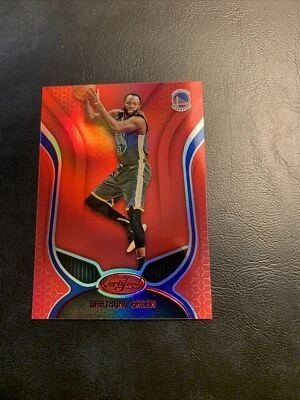 Cb41c #62 verde draymond Golden State Warriors 2019/20 Panini certificado rojo Foto 1 de 2