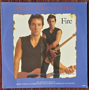 BRUCE SPRINGSTEEN FIRE 5-TRACK 12 INCH EP FROM AUSTRALIA, ALL LIVE SONGS, MINT - Picture 1 of 4