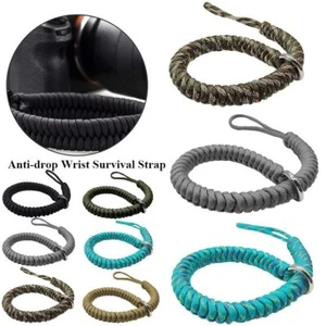 paracord Kletterseil im Freien Kamera Handgelenk gurt Handgelenk gurt - Picture 1 of 17
