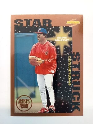1996 Score Eddie Murray Artist Proof STAR STRUCK #91 Dugout Collection Free Ship - Image 1 of 2
