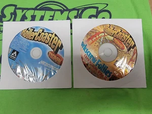 ROLLER COASTER TYCOON & CORKSCREW FOLLIES EXPANSION PACK - PC CDROM GAMES - Picture 1 of 1