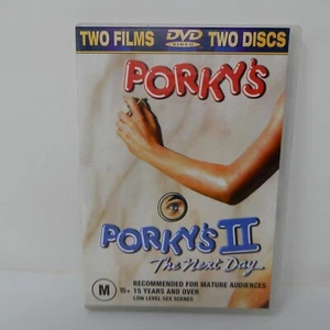 Porky's / Porky's II The Next Day - 2 Disc Set - Region ALL DVD - Picture 1 of 3