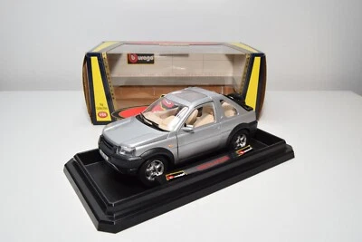 B63 1:24 BBURAGO BURAGO LAND ROVER FREELANDER GRIGIO METALLIZZATO NUOVO CON S... - Immagine 1 di 4