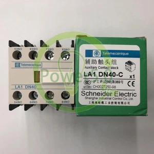 SCHNEIDER ELECTRIC / TELEMECANIQUE LA1 DN40 CONTACT BLOCK 1PCS - Picture 1 of 1