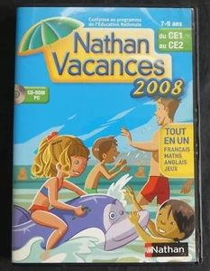 Nathan Vacances : du CE1 au CE2 -7-9 ans - Jeu PC / MAC REF 1384 - Photo 1/3