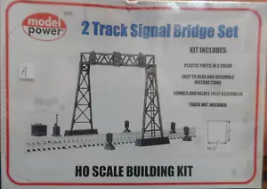 Model Power 419 TWO TRACK SIGNAL BRIDGE KIT New - HO - Picture 1 of 11
