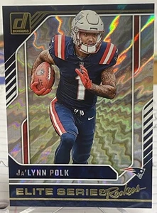 2024 Panini Donruss Elite Series Rookies- Jalynn Polk (RC) PATRIOTS - Picture 1 of 2