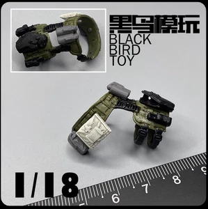 JOYTOY 1/18 Male Soldier Leg Hanging Model 3.75'' Shock Worker Action Figures - Picture 1 of 1